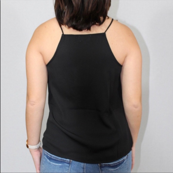 Black Lace Up Cami - Picture 4 of 4